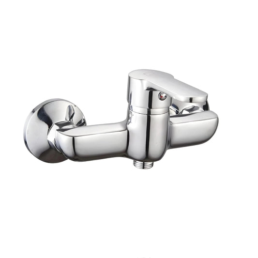 NXUS Polished Chrome Bathtub Faucet, Brass Shower Mixer Tap, Bathroom Accessories (Chrome)