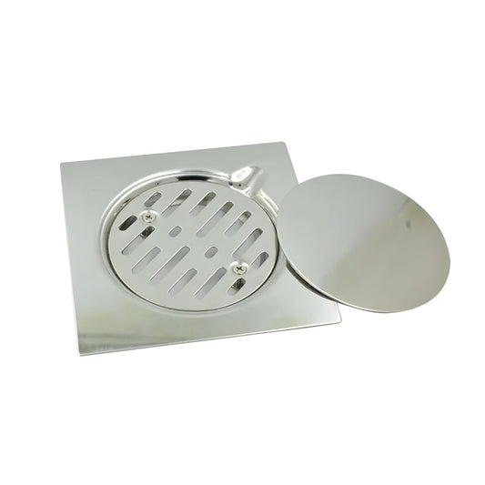 NXUS Stainless Steel Floor Drain, 15 x 15 cm